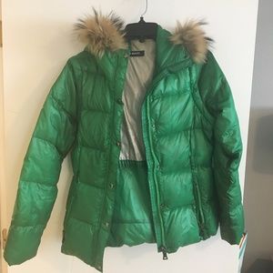 Andrew Marc puffer jacket and vest
